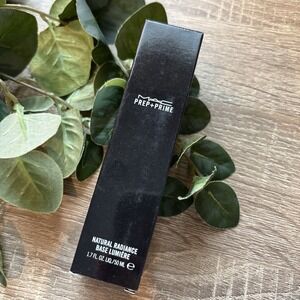 Mac Prep Prime Natural Radiance Base Lumiere, 1.7oz/50mL, ~Radiant Yellow~, NIB